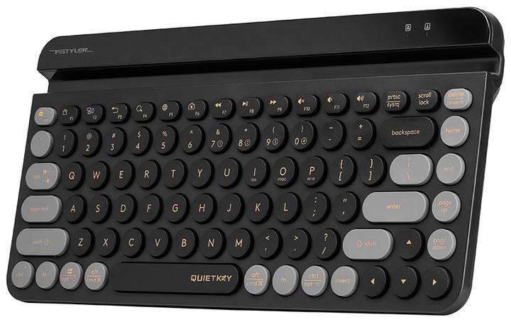 Produktbild A4Tech A4T FSTYLER FBK30 Schwarz (Silent) (Eng. Int., Kabellos)