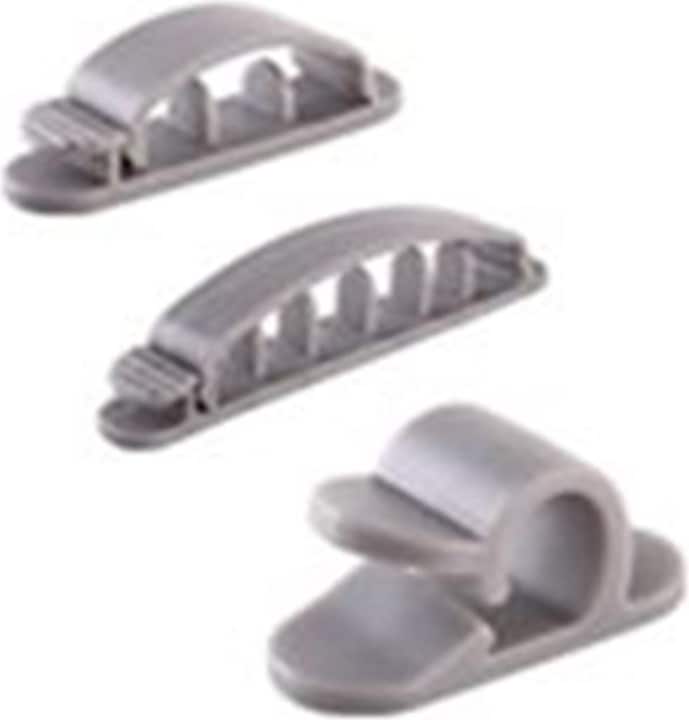 Actual product image Vivolink VLCBKITB Cable Organizer Table/Wall Cable Holder (e)