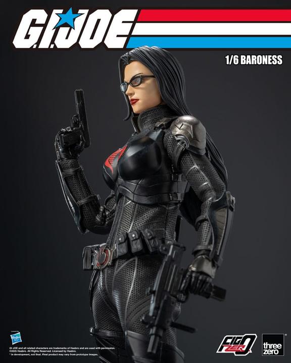 Produktbild ThreeZero G.I. Joe FigZero Actionfigur 1/6 Baroness 30 cm
