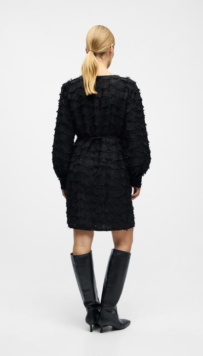 Image du produit Object Textured Kleid mit V-Ausschnitt (34)