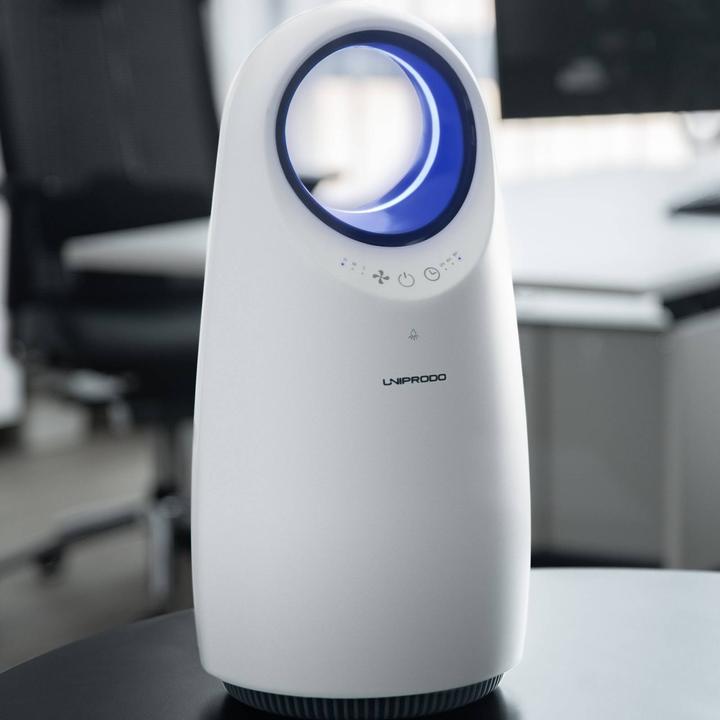 Immagine prodotto Uniprodo Luftreiniger Staub Luftwäscher Air Purifier HEPA-Filter Aktivkohlefilter 10 qm (10 m²)