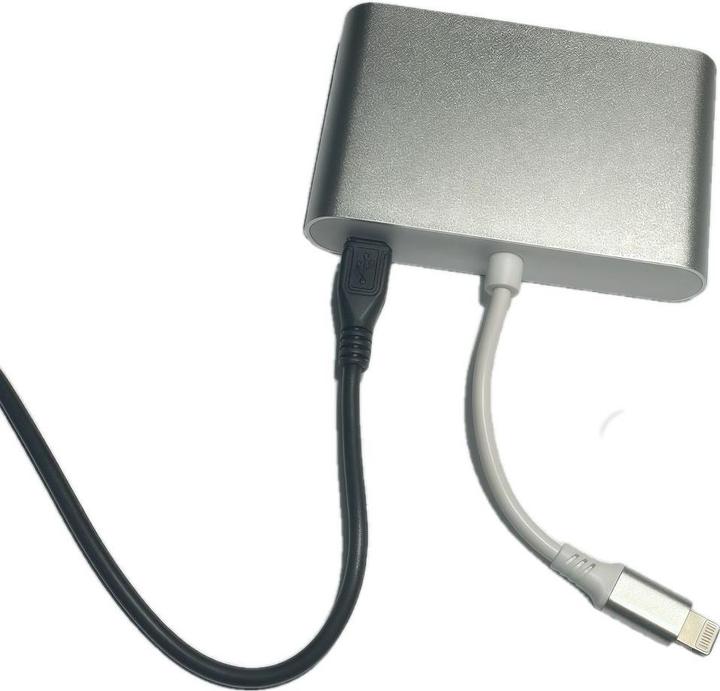 Actual product image MicroConnect Lightning Hub (USB-C, 3 ports)