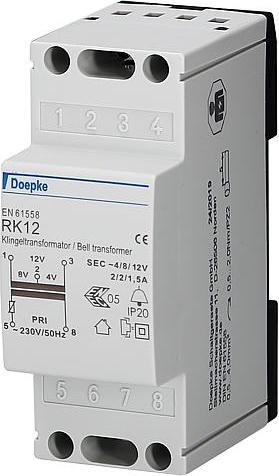 Immagine prodotto Doepke Trasformatore a campana A/2 A/15 A