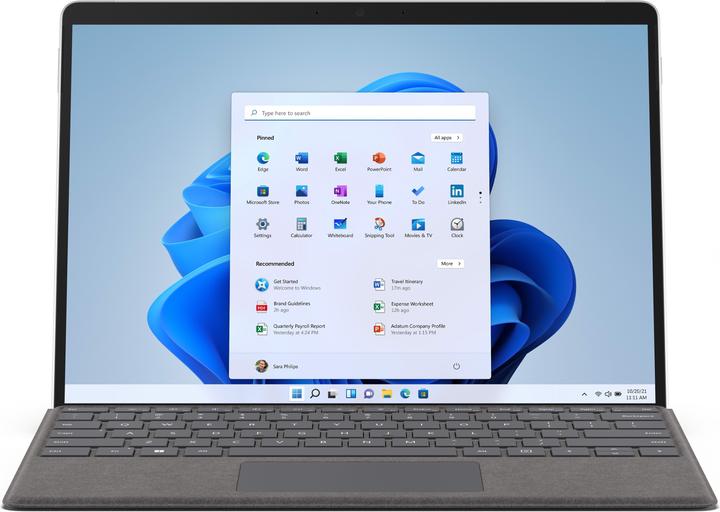 Produktbild Microsoft Surface Pro 8 (13", Intel Core i7-1185G7, 16 GB, 1000 GB)