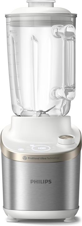 Image du produit Philips HR3760/01 Blender à grande vitesse Atlantic, métal/blanc (1500 W)