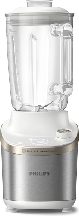 Productafbeelding Philips HR3760/01 Atlantic hogesnelheidsmenger, metaal/wit (1500 W)