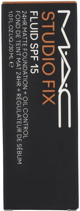 Actual product image MAC Cosmetics Studio Fix Fluid Fond de Teint Sun Protection Factor 15 (re) NC46 (No. NC46)