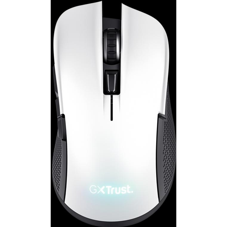 Thumbnail - Trust GXT 923 YBAR mouse Right-hand RF Wireless Optical 7200 DPI (Kabellos), Maus, Schwarz