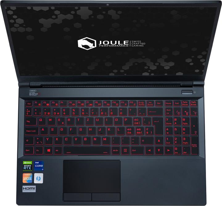 Actual product image Joule Performance Ares Pro RTX 3070 (15.60", Intel Core i7-11800H, 32 GB, 2000 GB, CH)