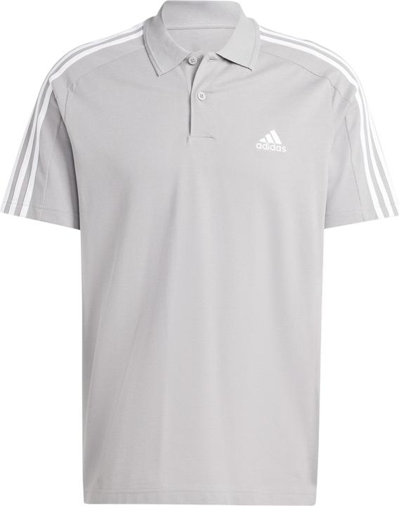Actual product image adidas embroidered polo shirt essentials 3-stripes small logo (3XL)