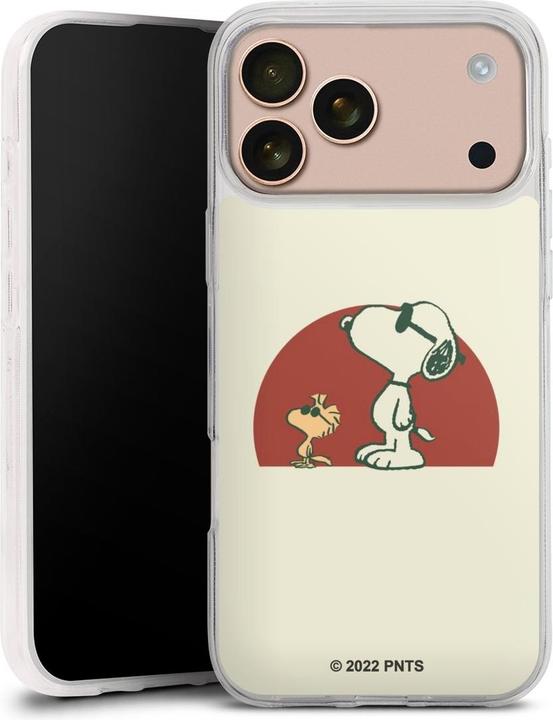 Produktbild DeinDesign Silikon Hülle für Apple iPhone 17 Pro Max Handyhülle Case Smartphone Schutzhülle Kindheit Snoopy (Apple iPhone 17 Pro Max)