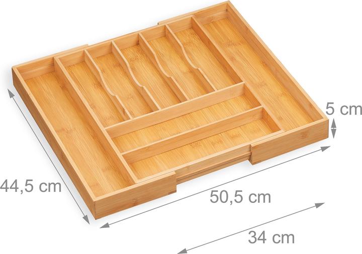 Image du produit Relaxdays Besteckkasten