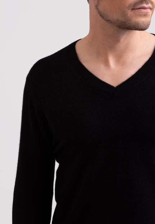 Immagine prodotto Cash-Mere Recycelter Kaschmir V-Ausschnitt Pullover (S)