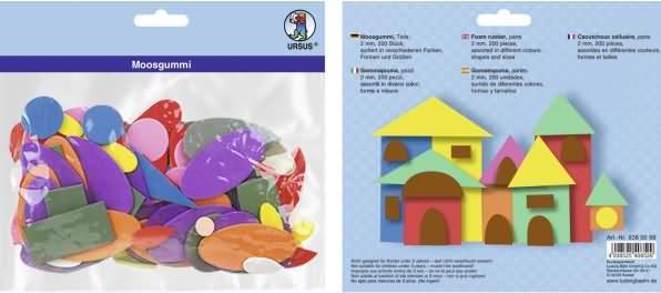 Produktbild Ursus Moosgummi Formen