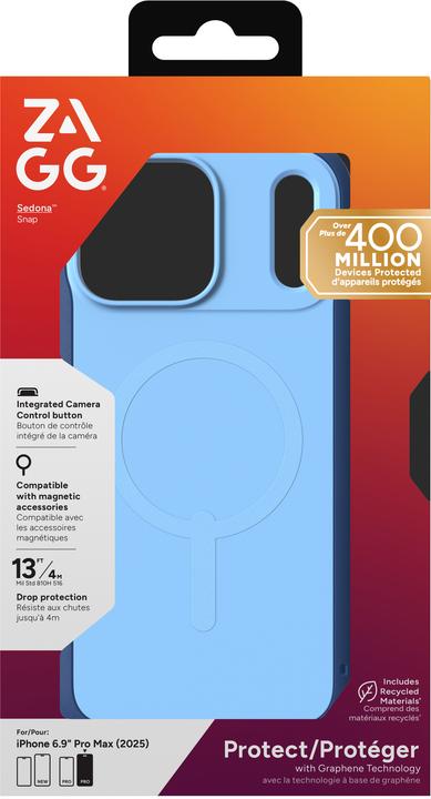 Produktbild Zagg Case für Apple iPhone 17 Pro Max Sedona Snap royal ember (Apple iPhone 17, Apple iPhone 17 Pro Max)