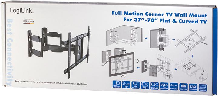 Produktbild LogiLink BP0047 (Wand, 45 kg, 37" - 70")