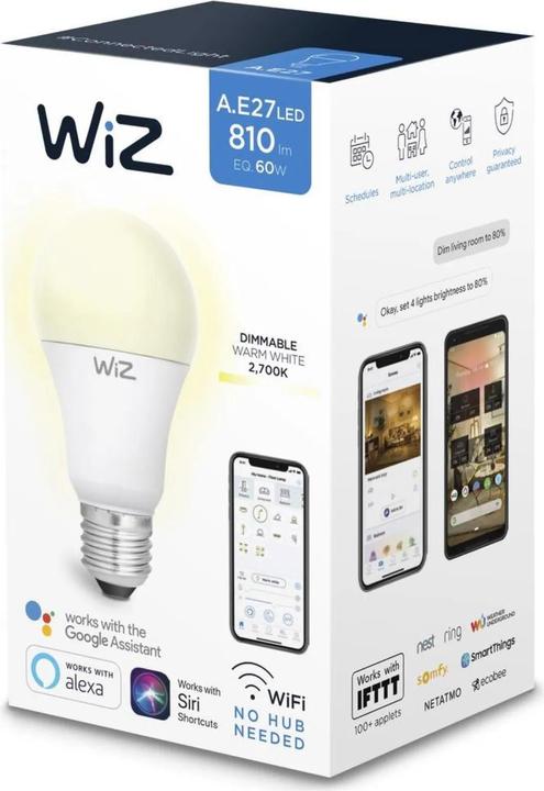 Produktbild WiZ weiss (E27, 810 lm, 1 x)
