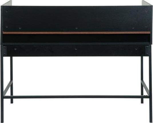 Produktbild Mendler Schreibtisch HWC-J79, 120x50x99cm Holz Metall, Walnuss-Optik