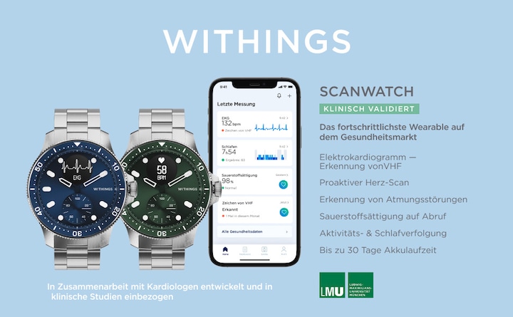 Actual product image Withings Scanwatch Horizon (43 mm)