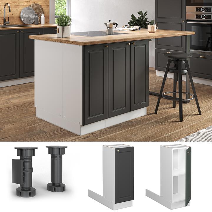 Actual product image Vicco Kücheninsel Fame-Line (30 x 30 x 82 cm)