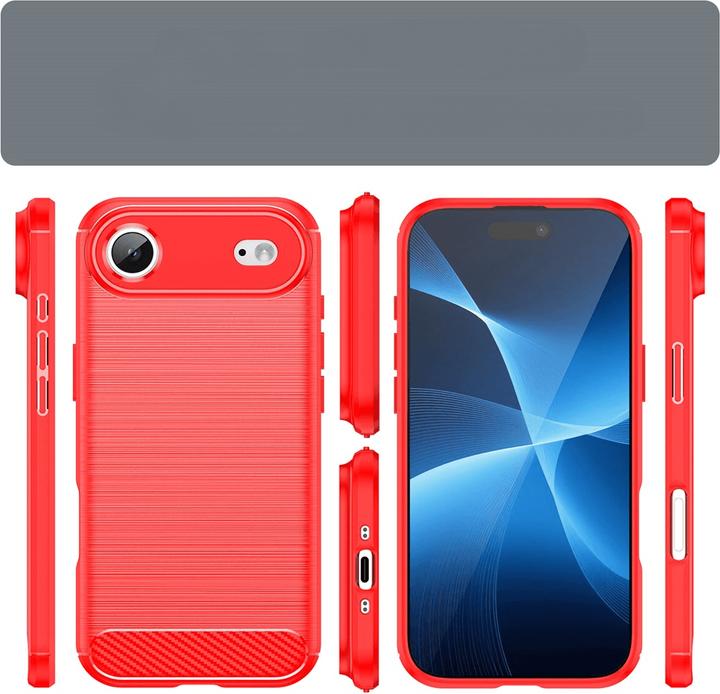 Image du produit Cover-Discount iPhone 17 Air - Metall Carbon Look Hülle (Apple iPhone Air)