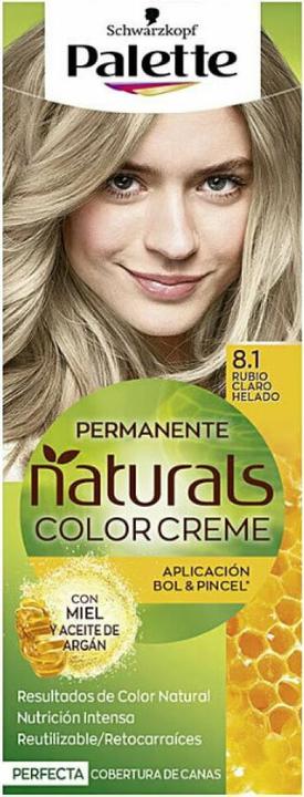 Palette NATURAL tinte #8.1-rubio claro helado (8.1-rubio claro helado)