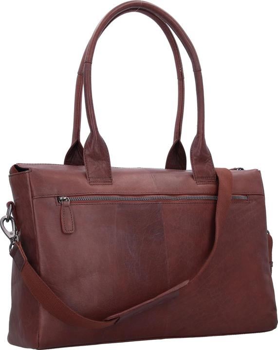 Actual product image Plevier Beryl schoudertas 15.6 inch bruin.