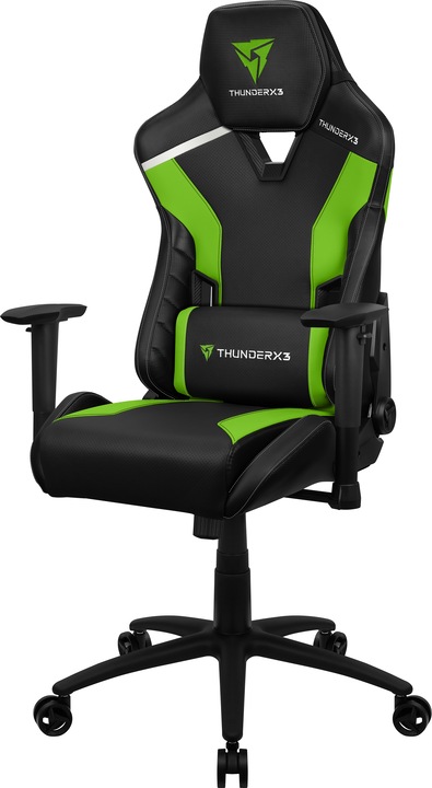 Immagine prodotto Thunder X3 Sedia da gioco TC3 Gaming Chair, nero-verde