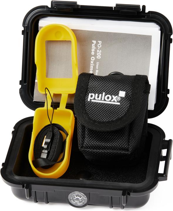 Image du produit Pulox Oxymètre de pouls PO-200 jaune