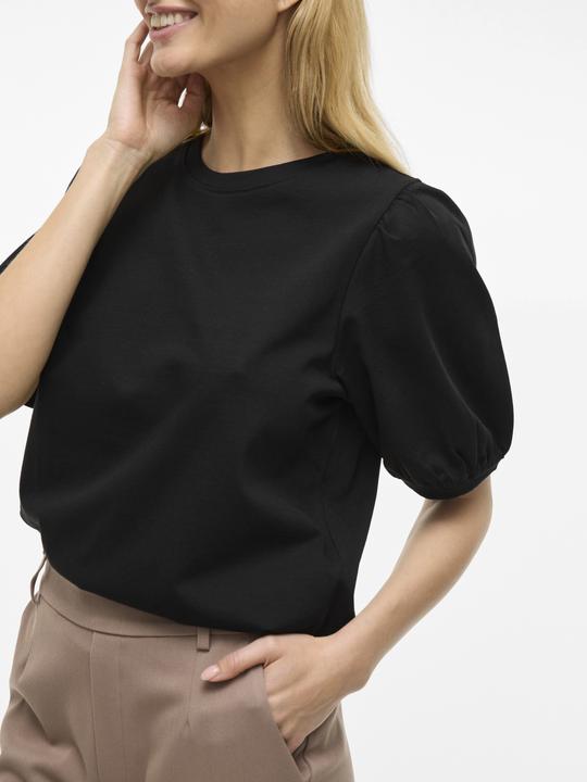 Immagine prodotto Vila VIMONIE Rundhals Oberteil mit kurzen Ärmeln (M)