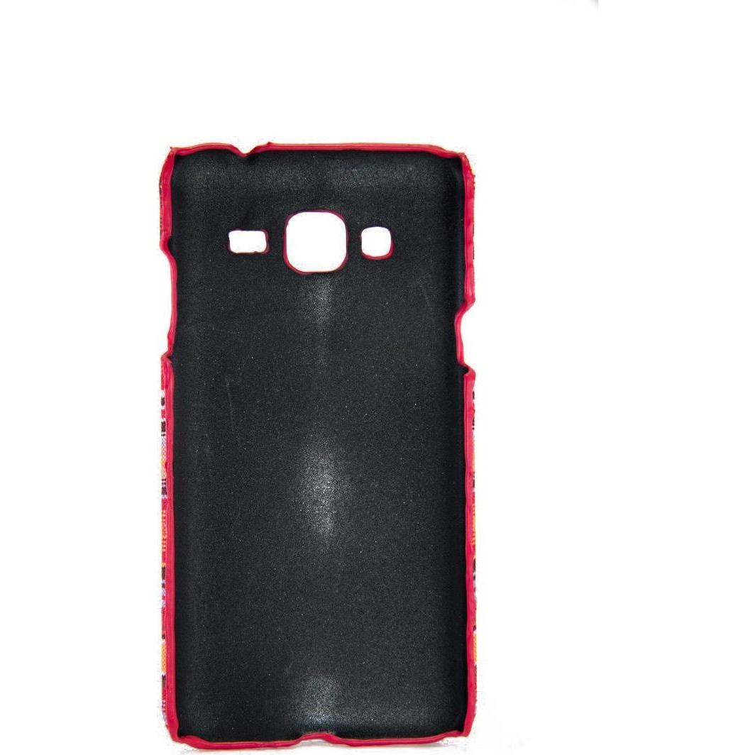 Thumbnail - König Design Handyhülle aus Stoff Case für Samsung Galaxy J3 2016 Cover Etuis Bumper Bunt (Samsung Galaxy J3 (2016)), Sm...