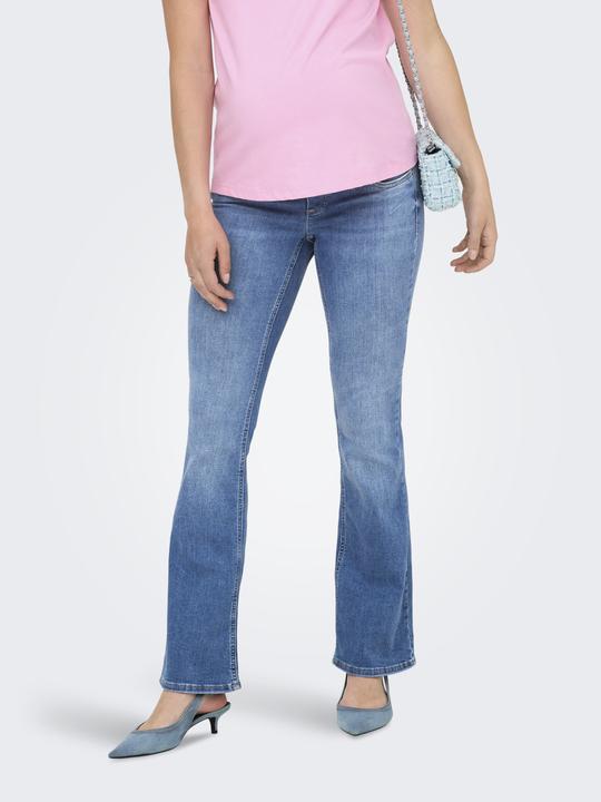 Image du produit Only Maternity OLMBLUSH Taille moyenne Évasée Jeans Flared fit jeans (32)