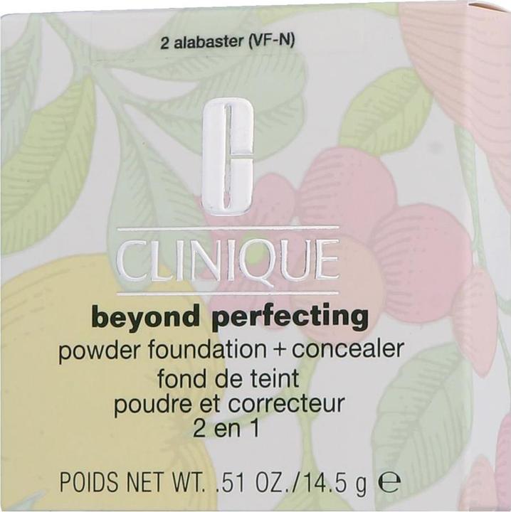 Actual product image Clinique Beyond Perfecting Powder Foundation + Concealer (Alabaster)
