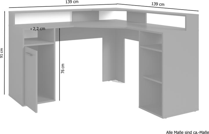 Image du produit ByLiving Fox (139 x 139 x 91 cm)