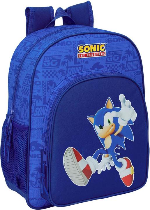 Jakks Pacific Schulrucksack Sonic Blau 32 x 38 x 12 cm