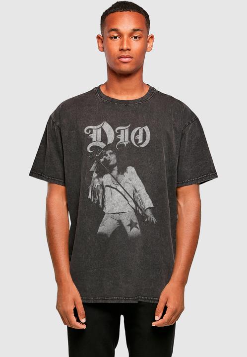 Produktbild Merchcode DIO - Rainbow Photo Acid Washed Oversize Tee - 169615 (4XL)