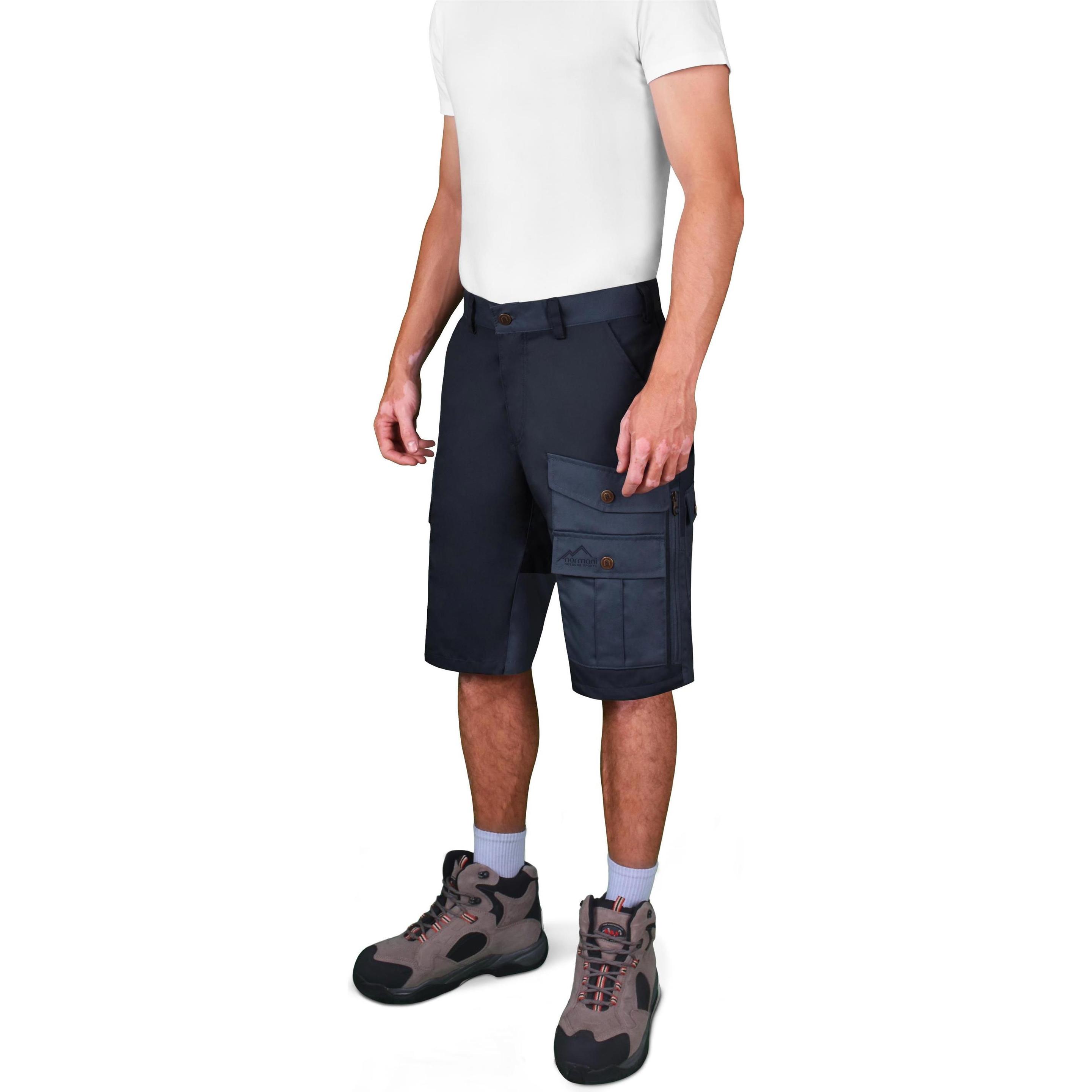 Normani, Herren, Shorts, Herren Shorts Ahvaz, Blau, (XXL)