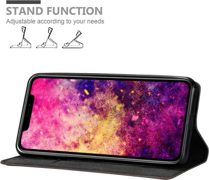 Immagine prodotto Cadorabo Copertina magnetica invisibile del libro (Apple iPhone 12, Realme 12 Pro+)