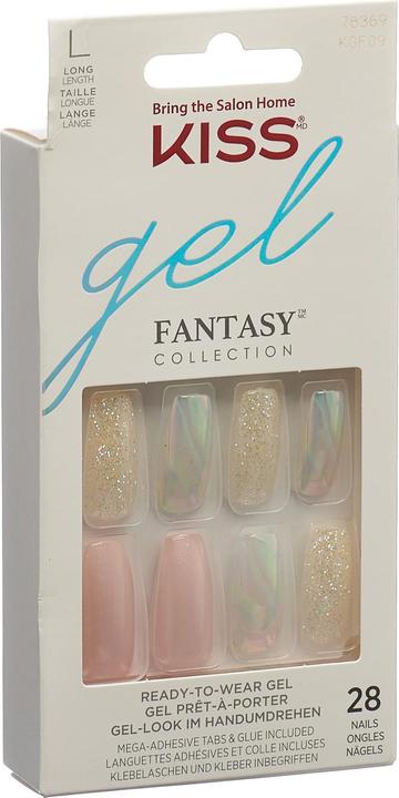 Image du produit KISS Glam Fantasy Special FX Nails - Higher Love (Ustensiles à ongles, Pink)