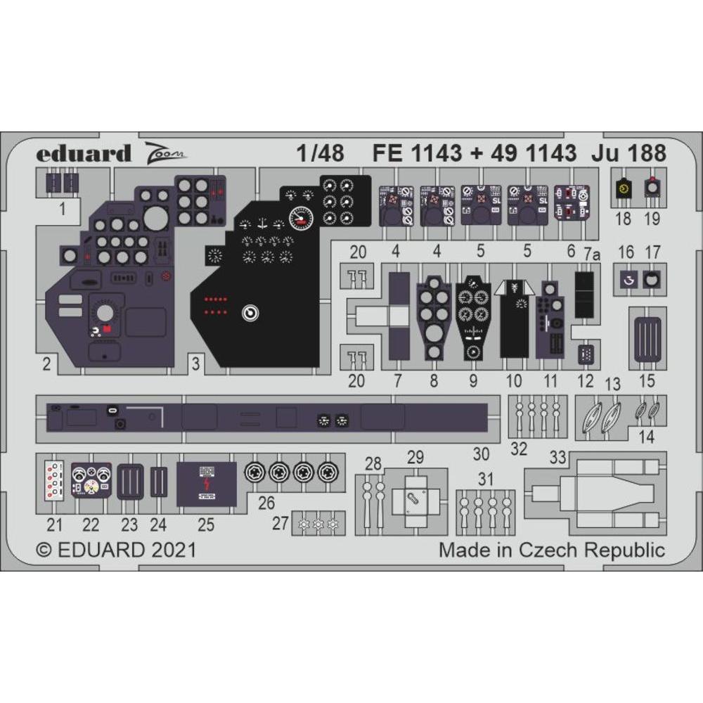 Eduard Ju 188 1/48 for REVELL