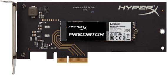 Image du produit HyperX Predator PCIe (480 Go, M.2 2280)