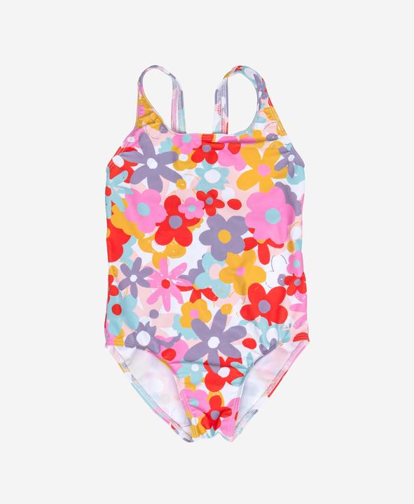 Produktbild Nabaiji Badeanzug Baby/Mädchen - Print Blumen rot (80)