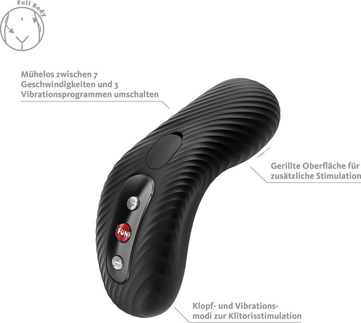 Produktbild Fun Factory - LAYA III Auflegevibrator Schwarz