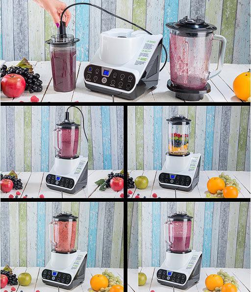 Image du produit Rosenstein & Söhne Batteur sur socle avec fonction de vide (1300 W)