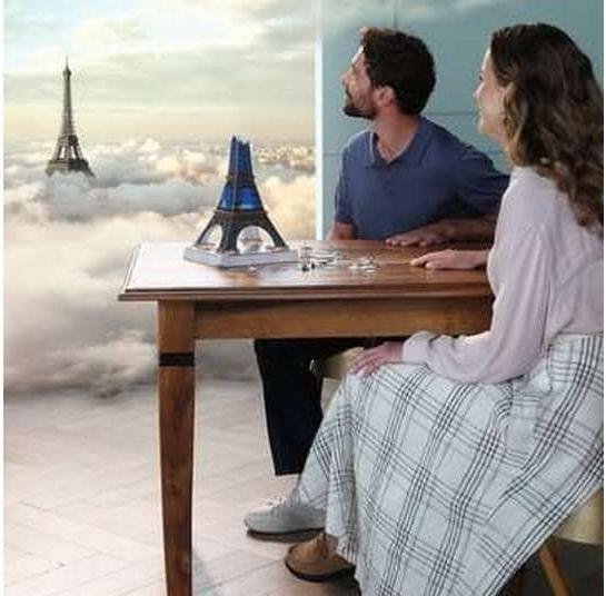 Image du produit Ravensburger 3D Puzzle 216 Teile - Iconics: Eiffelturm - mit Licht (216 pièces)