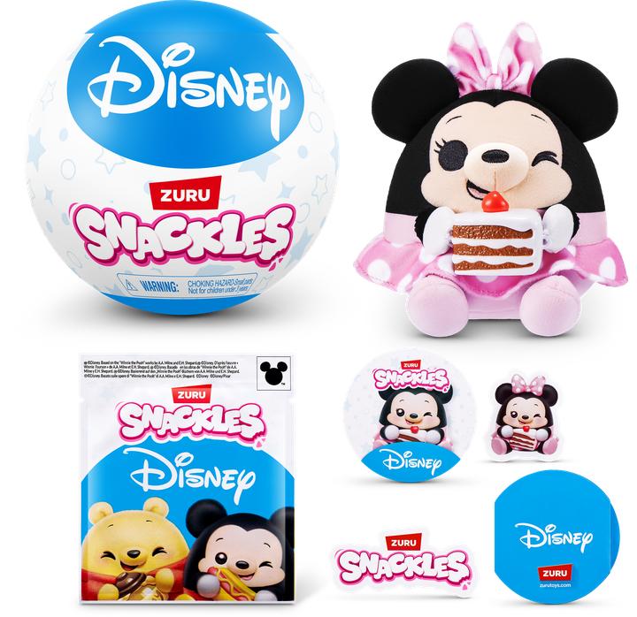 Produktbild Magni Plüsch Snackles Disney Serie 1 8fach sortiert