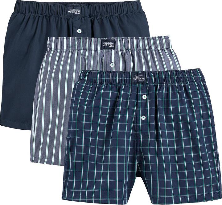 La Redoute Collections 3er-Pack Boxershorts (XXL, 3er Pack)