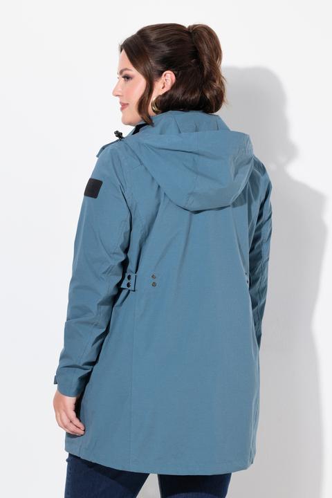 Produktbild Ulla Popken HYPRAR Funktionsjacke, wasserdicht, A-Linie, Kapuze (46, 48)