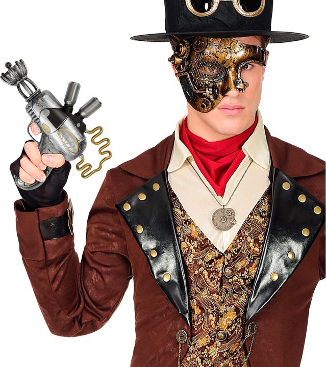 Produktbild Widmann Steampunk Strahlenpistole 25cm