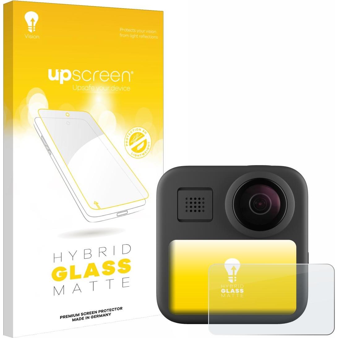 upscreen Schutzglas Schutzfolie Displayschutz Display Schutz Glas Folie matt, Action Cam Zubehör